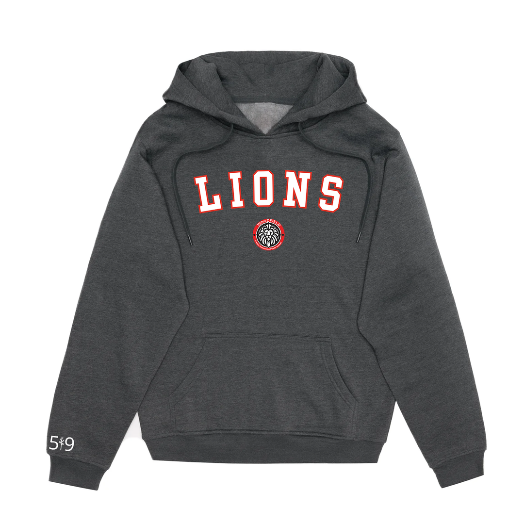 WOODFIELD LIONS VARSITY HOODIE (UNISEX)