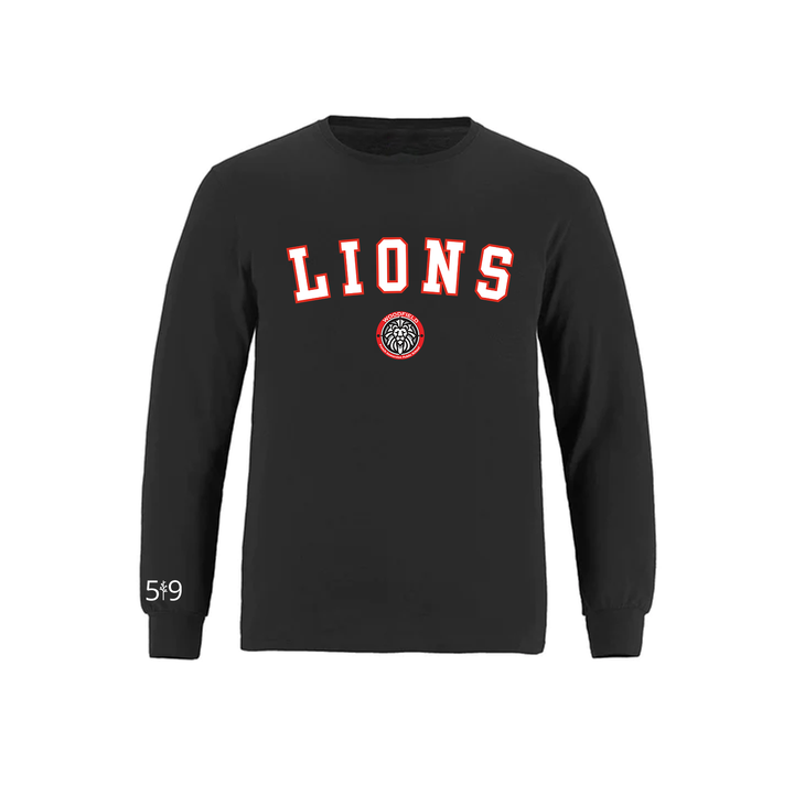 WOODFIELD LIONS VARSITY LONG SLEEVE (YOUTH)
