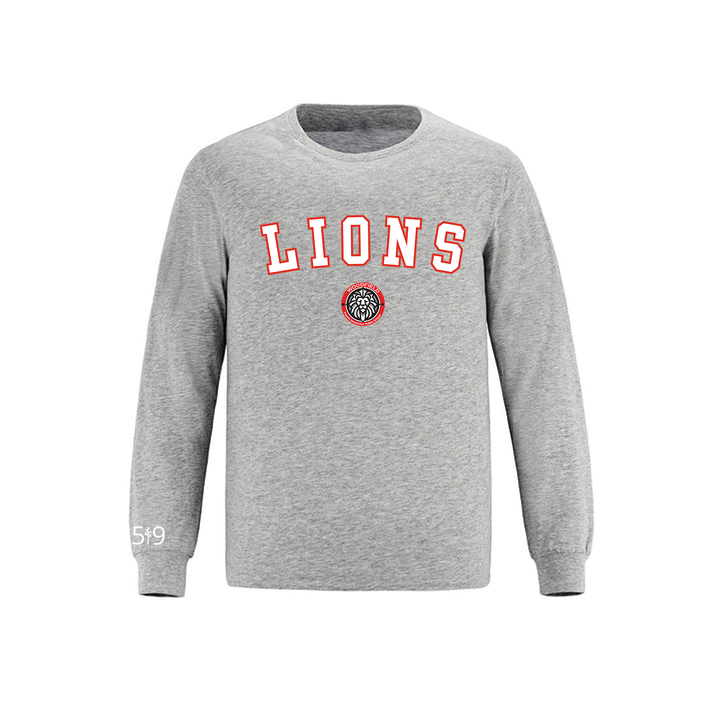 WOODFIELD LIONS VARSITY LONG SLEEVE (YOUTH)