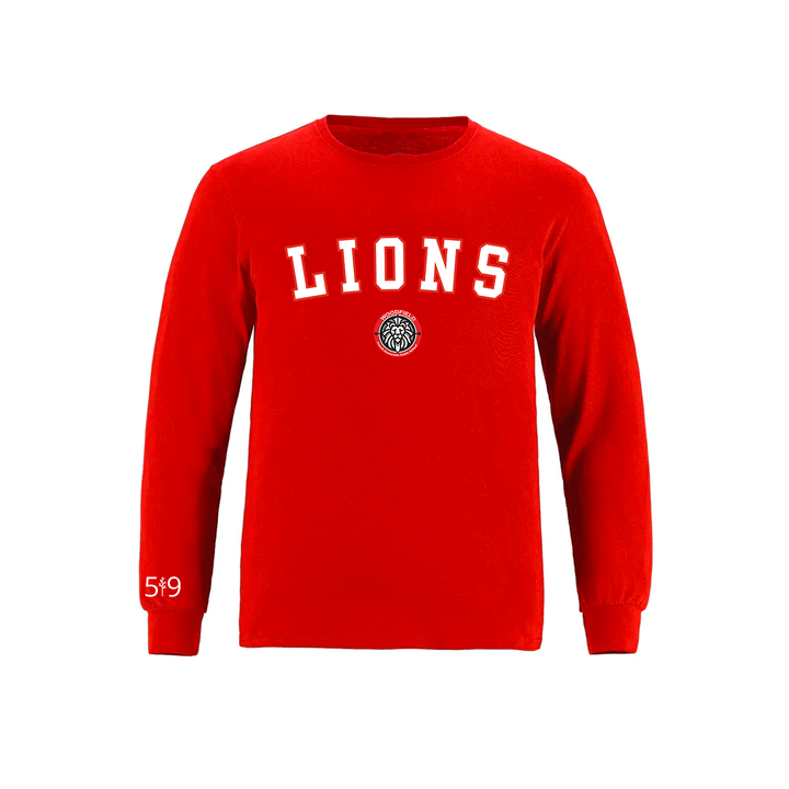 WOODFIELD LIONS VARSITY LONG SLEEVE (YOUTH)