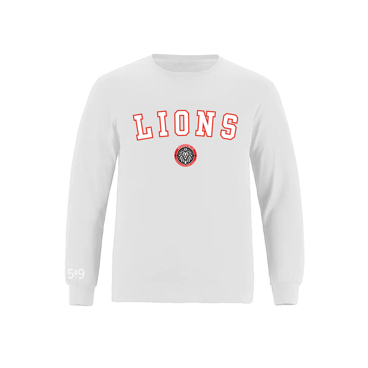 WOODFIELD LIONS VARSITY LONG SLEEVE (YOUTH)