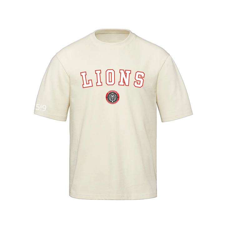 WOODFIELD LIONS VARSITY OVERSIZED TEE (UNISEX)