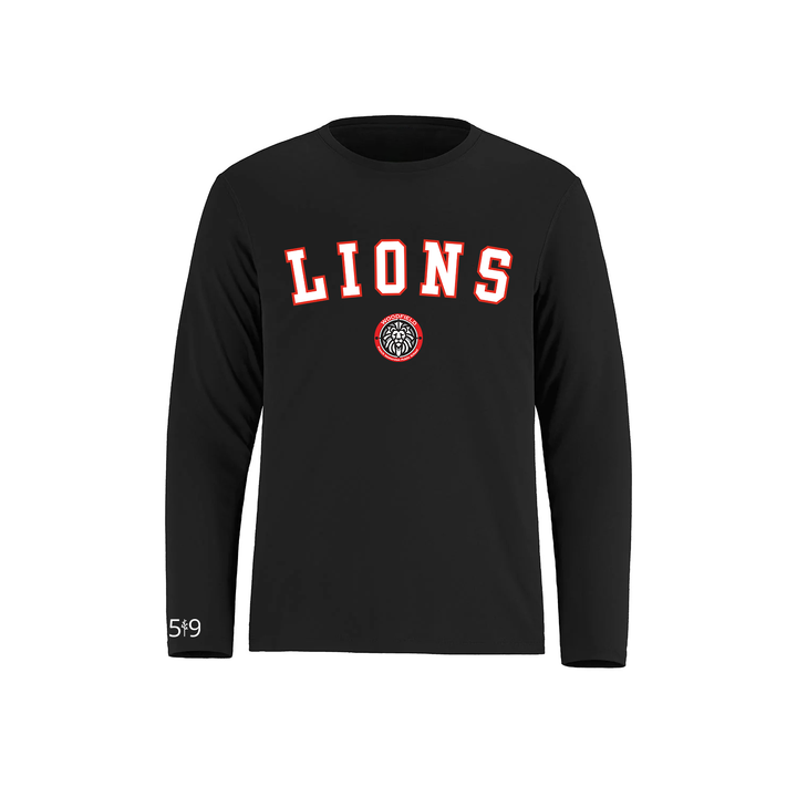 WOODFIELD LIONS VARSITY ATHLETIC LONG SLEEVE (UNISEX)