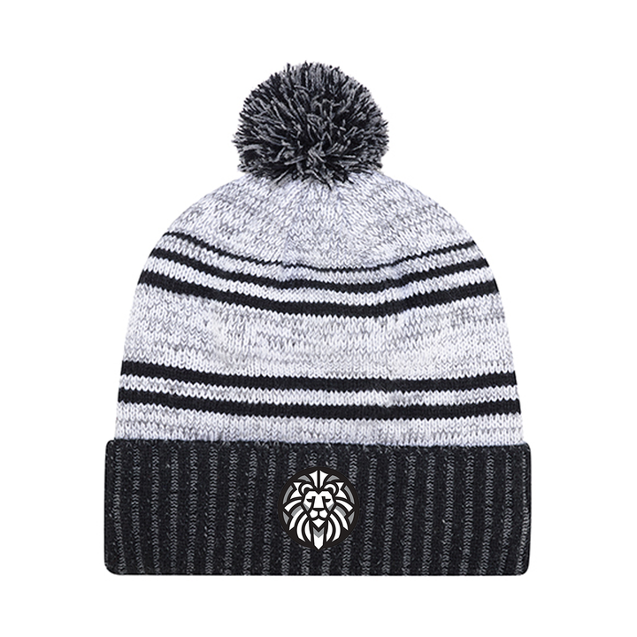 WOODFIELD EMBROIDERED POM-POM TOQUE