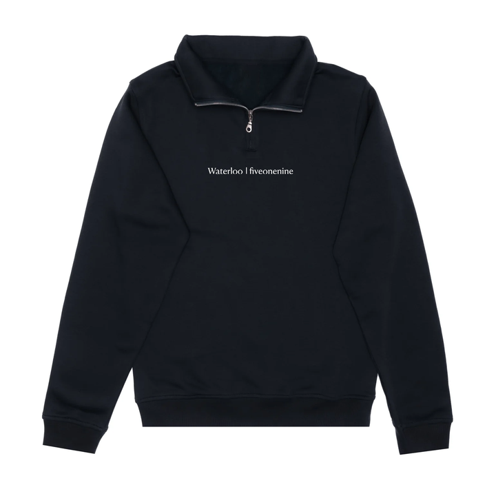 WATERLOO EMBROIDERED 1/4 ZIP (UNISEX)