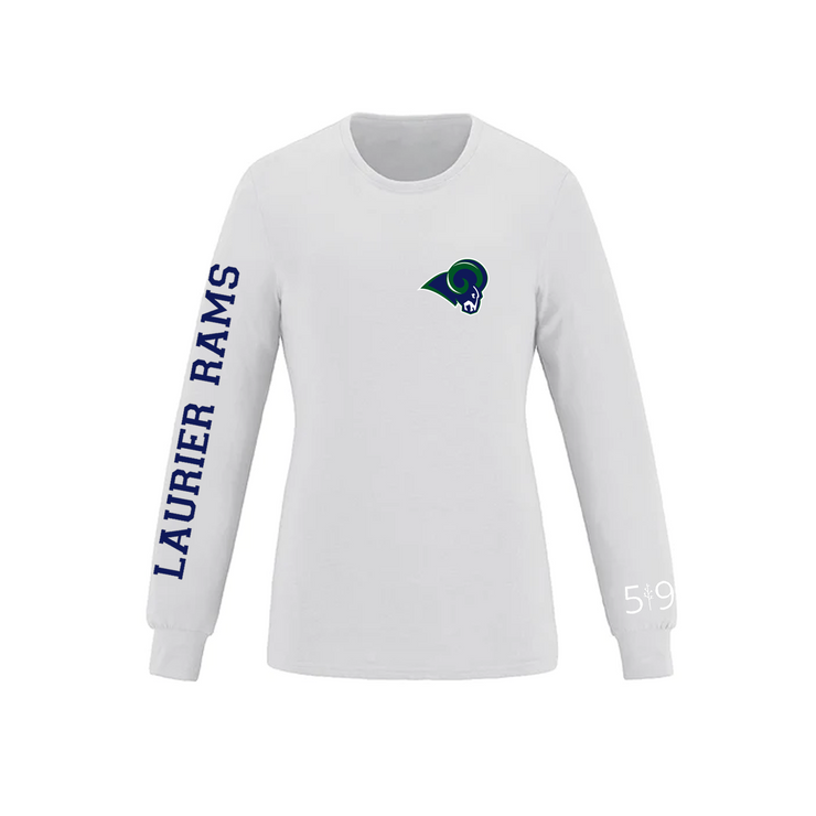 LAURIER RAMS SLEEVE LOGO LONG SLEEVE (WOMENS)