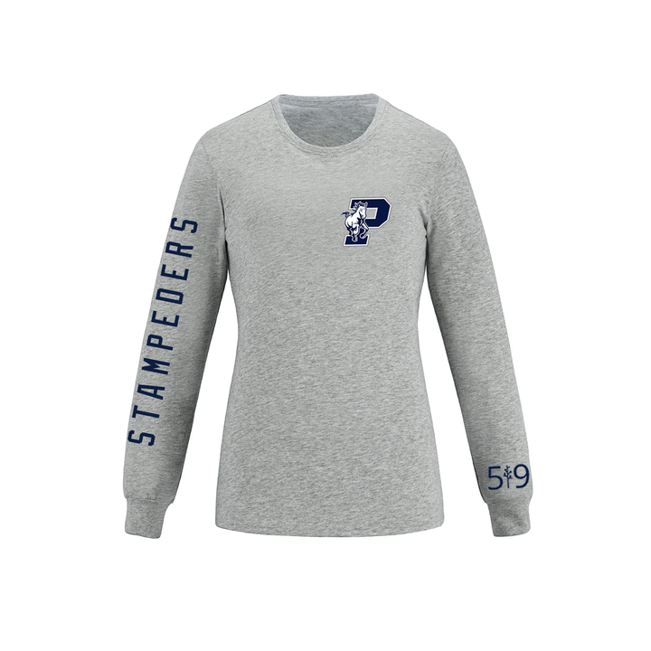 STAMPEDERS SLEEVE LOGO LONG SLEEVE (WOMENS)