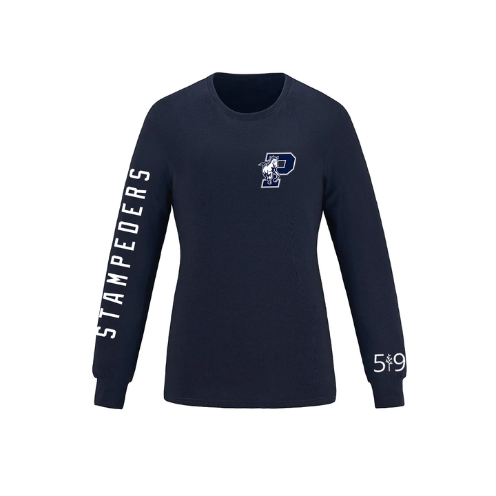 STAMPEDERS SLEEVE LOGO LONG SLEEVE (WOMENS)
