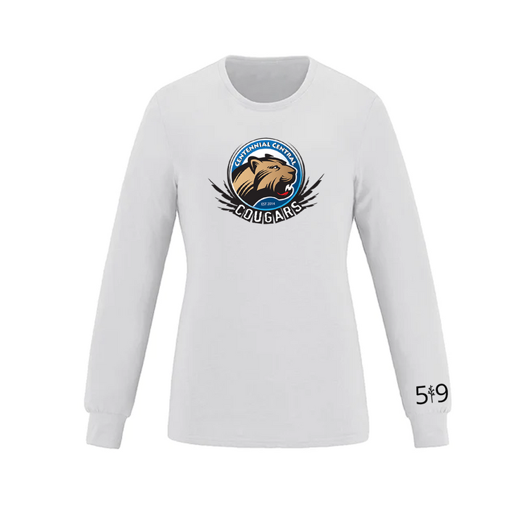 CENTENNIAL CENTRAL COUGARS LONG SLEEVE (WOMENS)