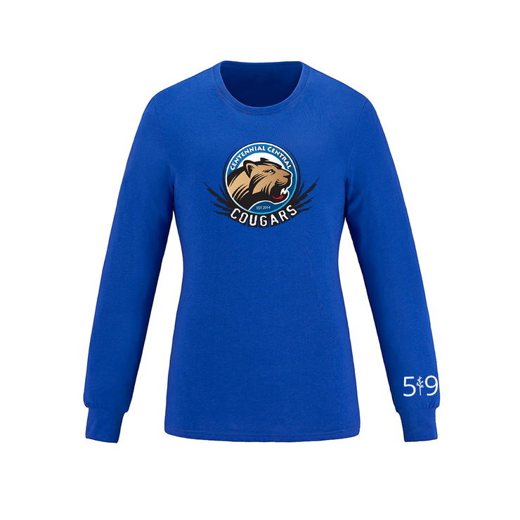CENTENNIAL CENTRAL COUGARS LONG SLEEVE (WOMENS)