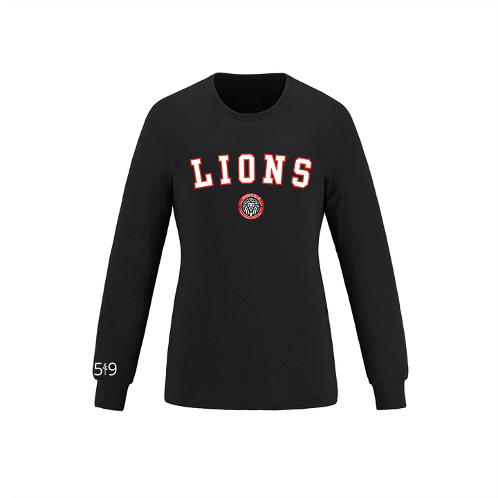WOODFIELD LIONS VARSITY LONG SLEEVE (WOMENS)