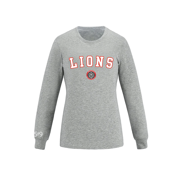 WOODFIELD LIONS VARSITY LONG SLEEVE (WOMENS)