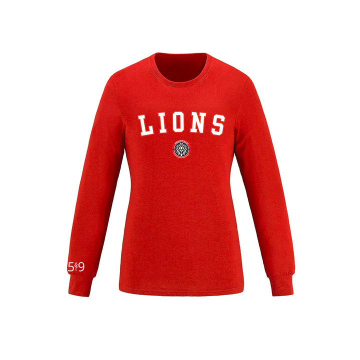 WOODFIELD LIONS VARSITY LONG SLEEVE (WOMENS)