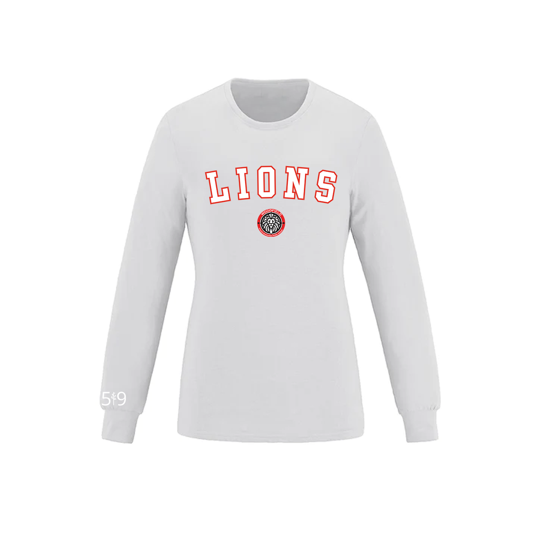 WOODFIELD LIONS VARSITY LONG SLEEVE (WOMENS)