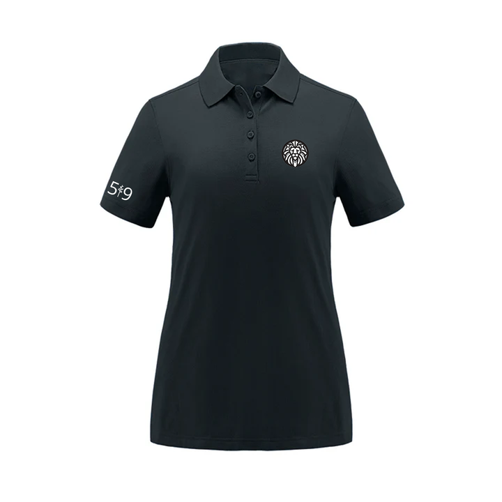WOODFIELD EMBROIDERED PIQUE POLO (WOMENS)