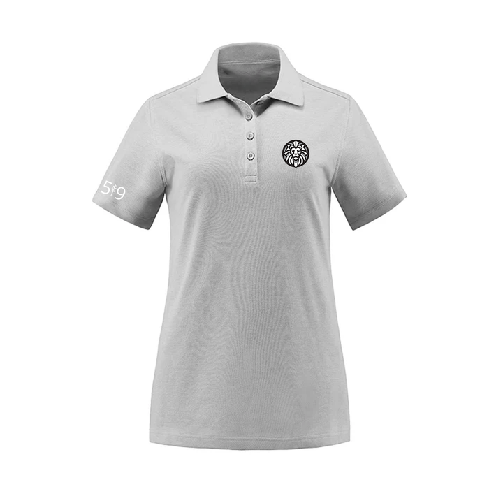 WOODFIELD EMBROIDERED PIQUE POLO (WOMENS)