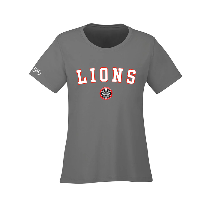 WOODFIELD LIONS VARSITY ATHLETIC TEE (WOMENS)