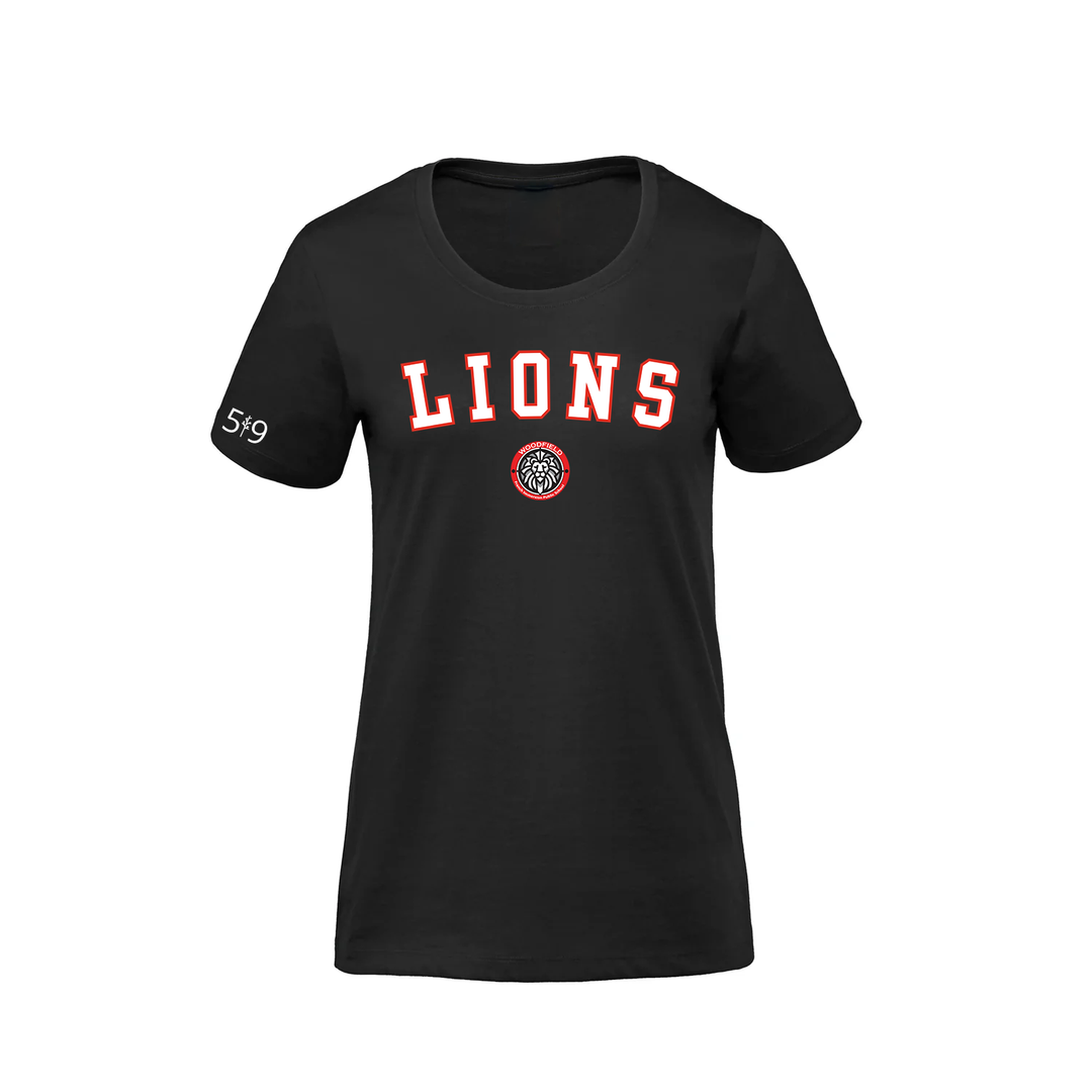 WOODFIELD LIONS VARSITY PREMIUM TEE (WOMENS)
