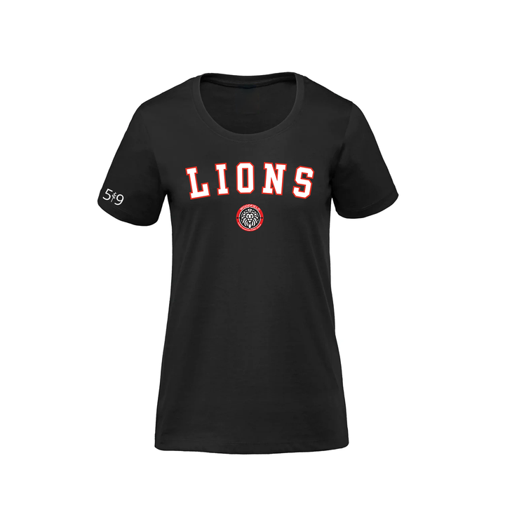 WOODFIELD LIONS VARSITY PREMIUM TEE (WOMENS)
