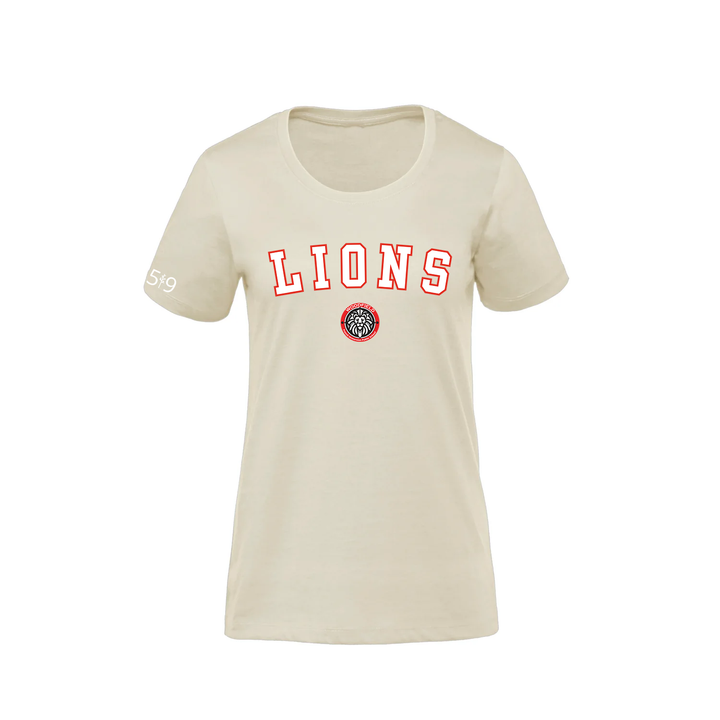 WOODFIELD LIONS VARSITY PREMIUM TEE (WOMENS)