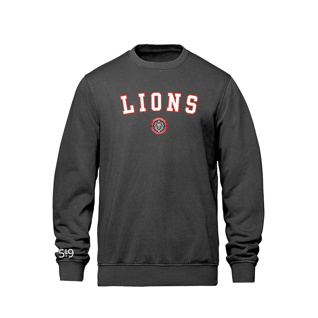 WOODFIELD LIONS VARSITY RETRO CREW (UNISEX)