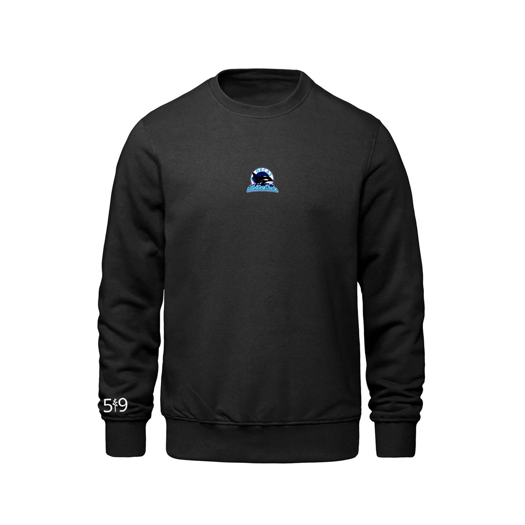 WHITE OAKS EMBROIDERED CREW (UNISEX)