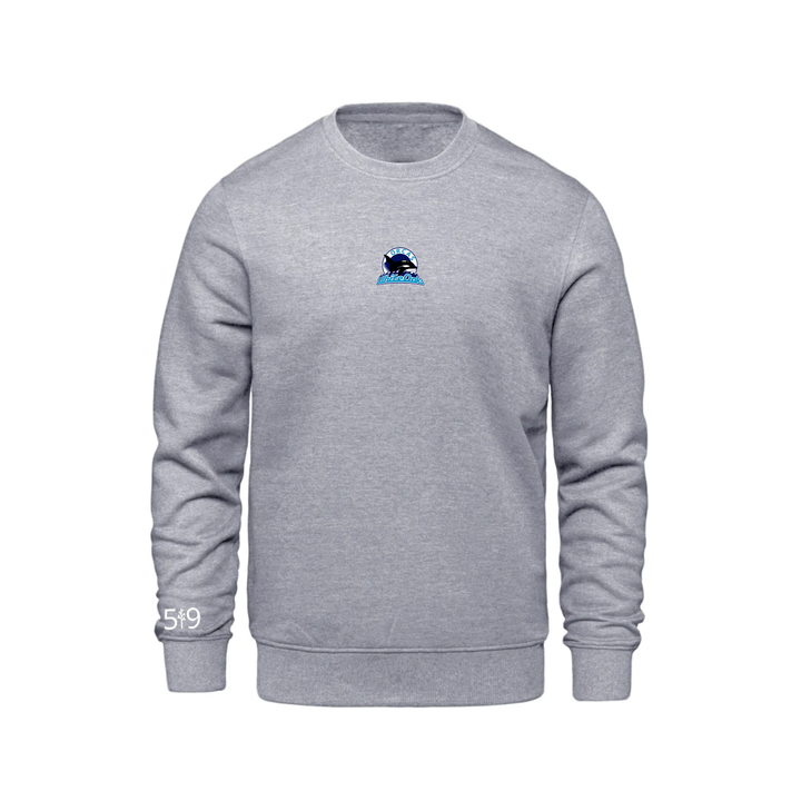 WHITE OAKS EMBROIDERED CREW (UNISEX)