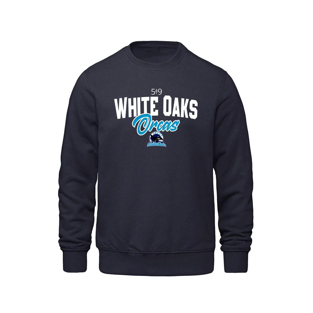 WHITE OAKS ORCAS CREW (UNISEX)