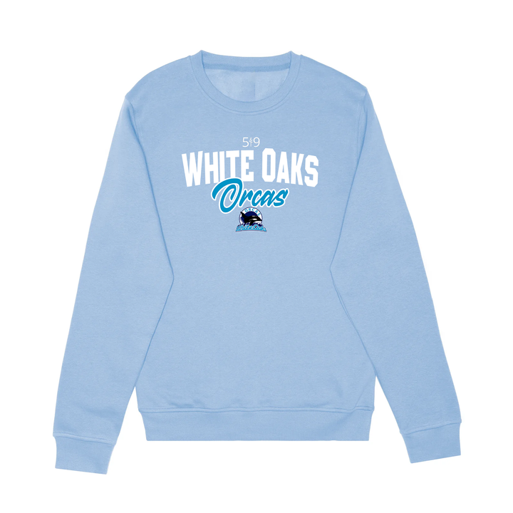 WHITE OAKS ORCAS CREW (UNISEX)