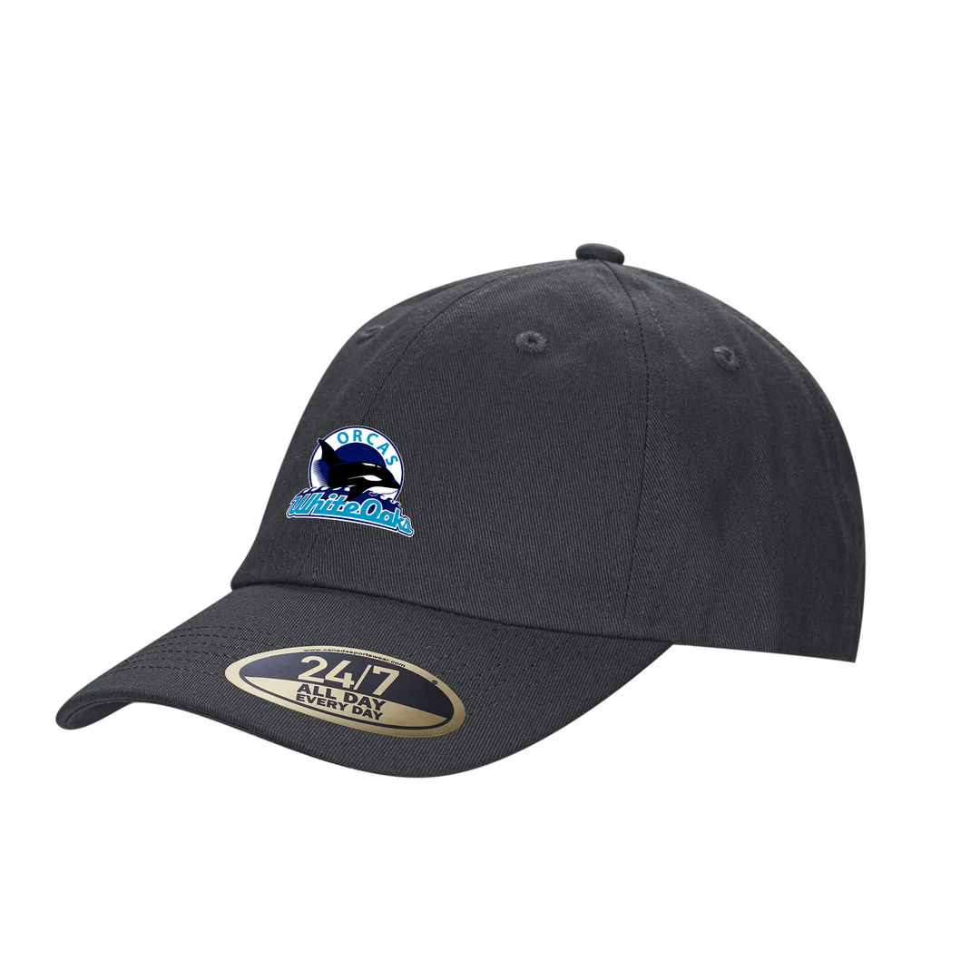 WHITE OAKS EMBROIDERED DAD CAP