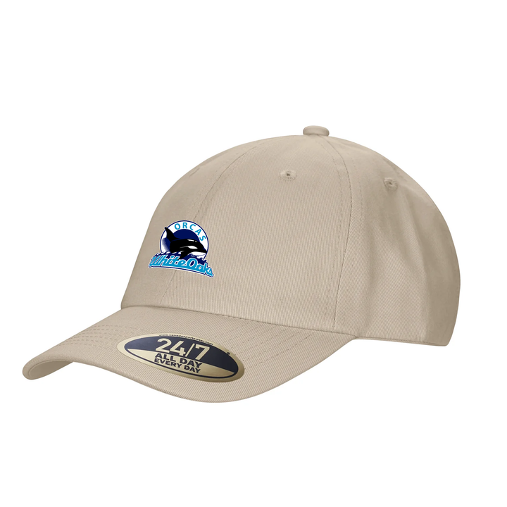 WHITE OAKS EMBROIDERED DAD CAP