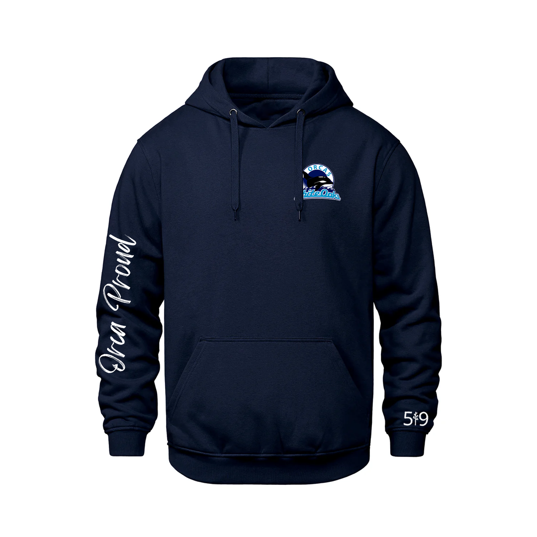 WHITE OAKS SIGNATURE SLEEVE HOODIE (UNISEX)