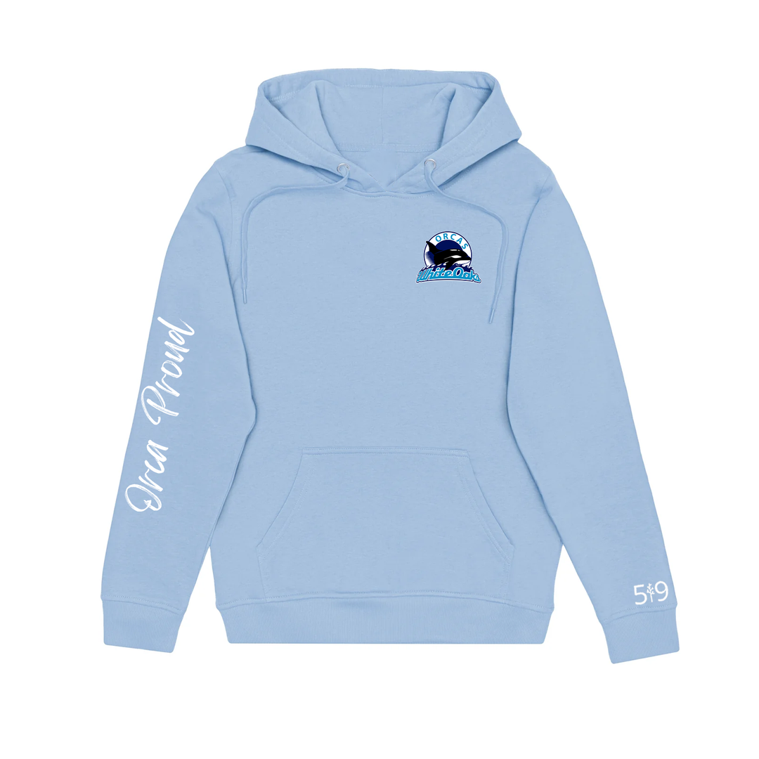 WHITE OAKS SIGNATURE SLEEVE HOODIE (UNISEX)