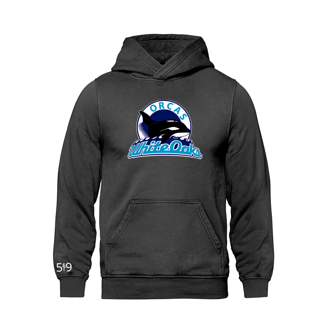 WHITE OAKS CLASSIC RETRO HOODIE (UNISEX)