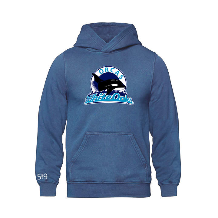 WHITE OAKS CLASSIC RETRO HOODIE (UNISEX)