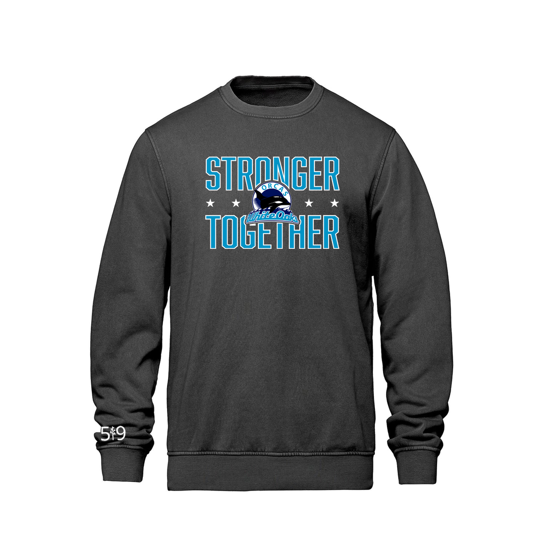 WHITE OAKS STRONGER TOGETHER RETRO CREW (UNISEX)