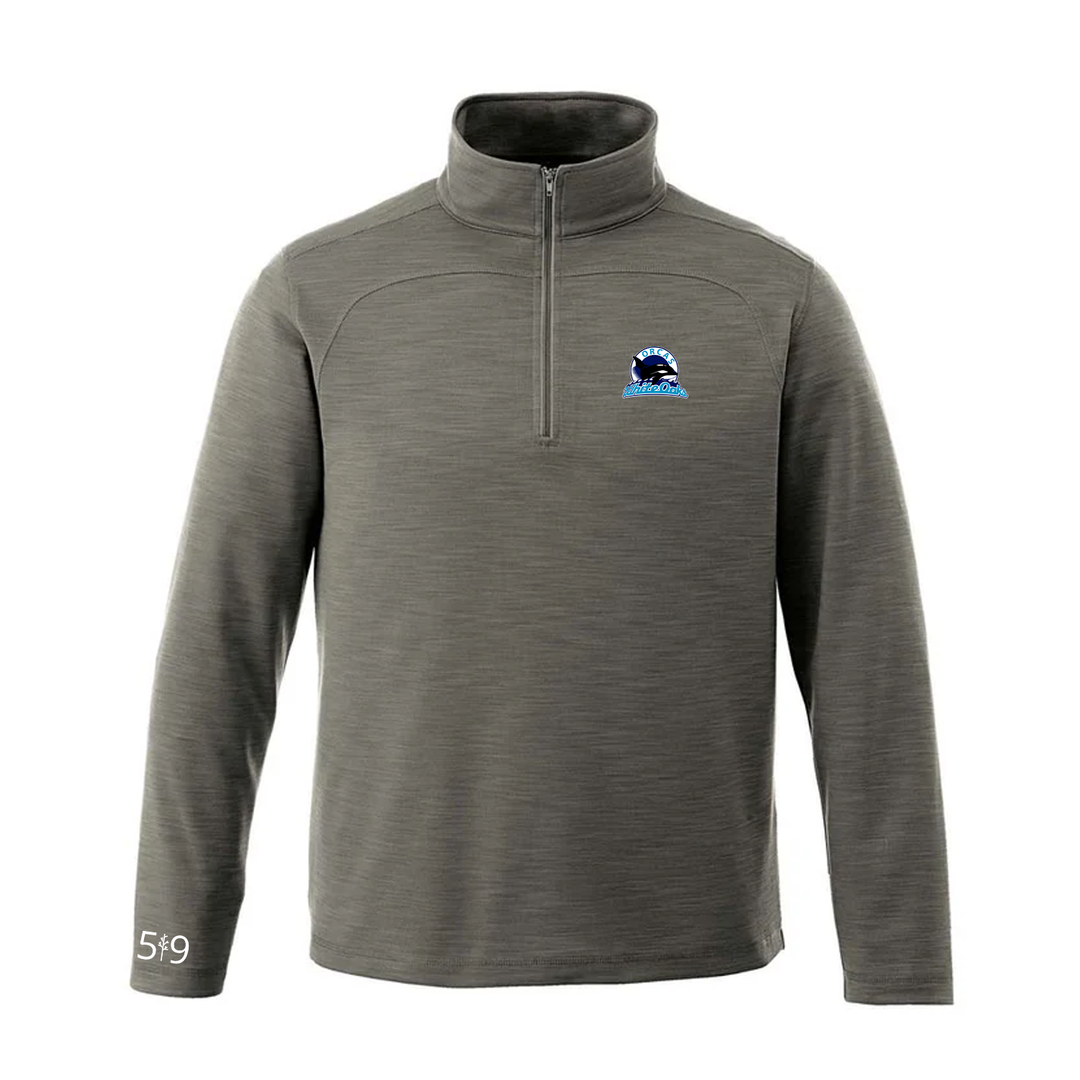 WHITE OAKS EMBROIDERED PREMIUM ATHLETIC 1/4 ZIP (MENS)