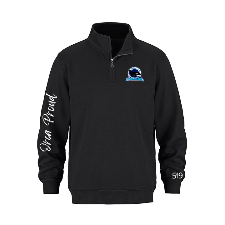 WHITE OAKS SIGNATURE SLEEVE 1/4 ZIP (UNISEX)