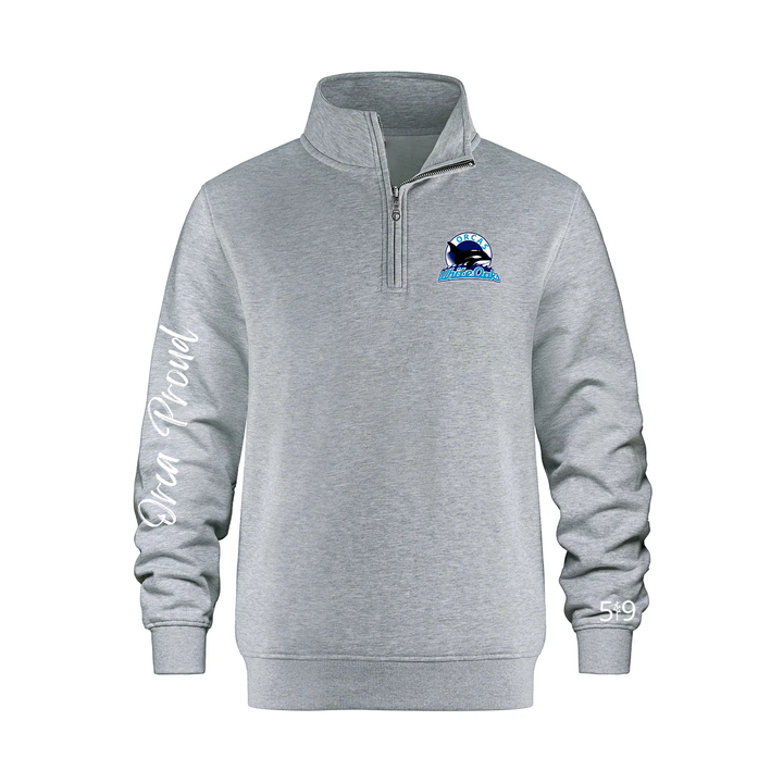 WHITE OAKS SIGNATURE SLEEVE 1/4 ZIP (UNISEX)