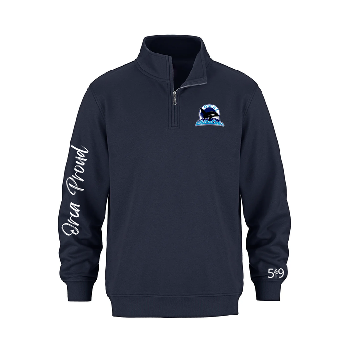 WHITE OAKS SIGNATURE SLEEVE 1/4 ZIP (UNISEX)