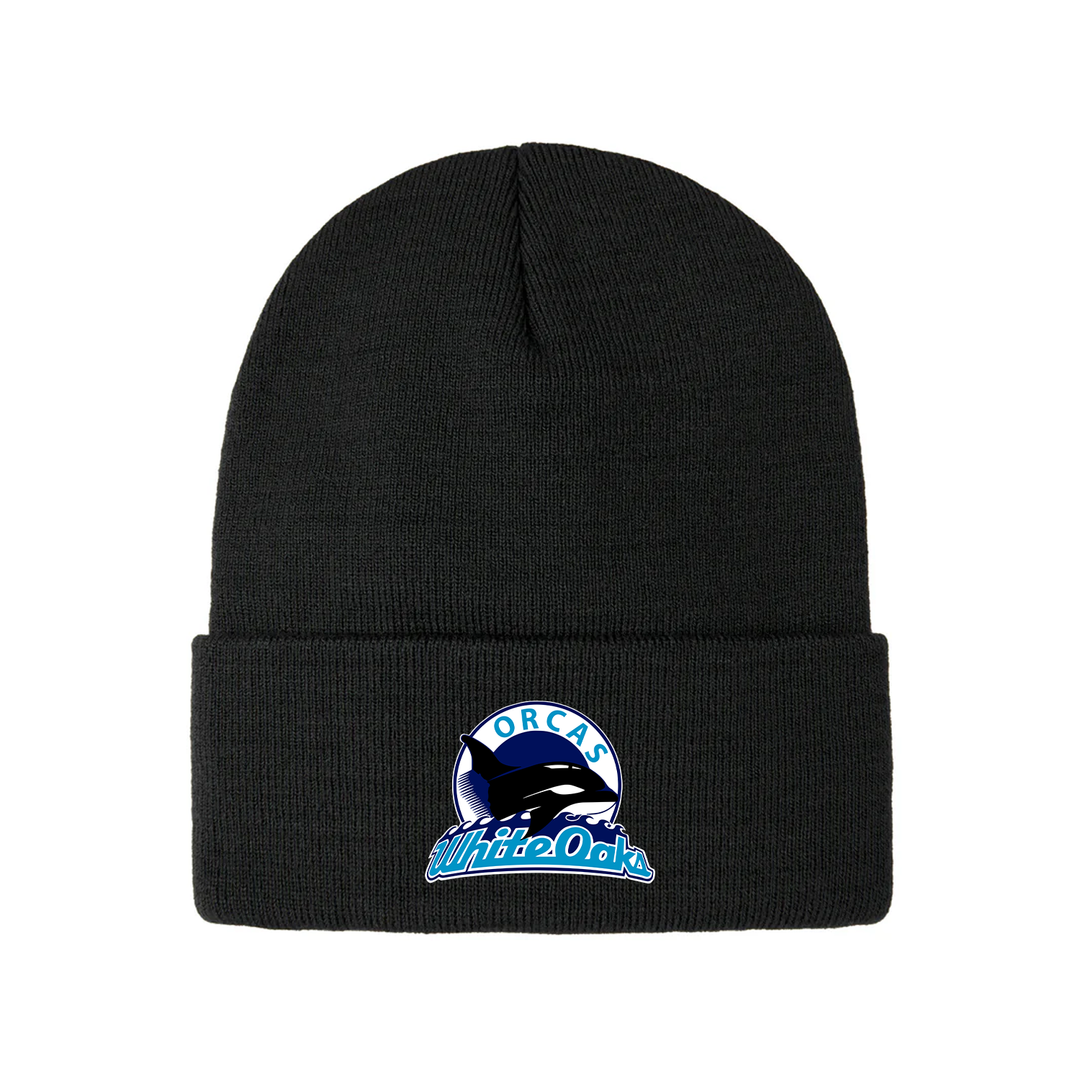 WHITE OAKS EMBROIDERED TOQUE