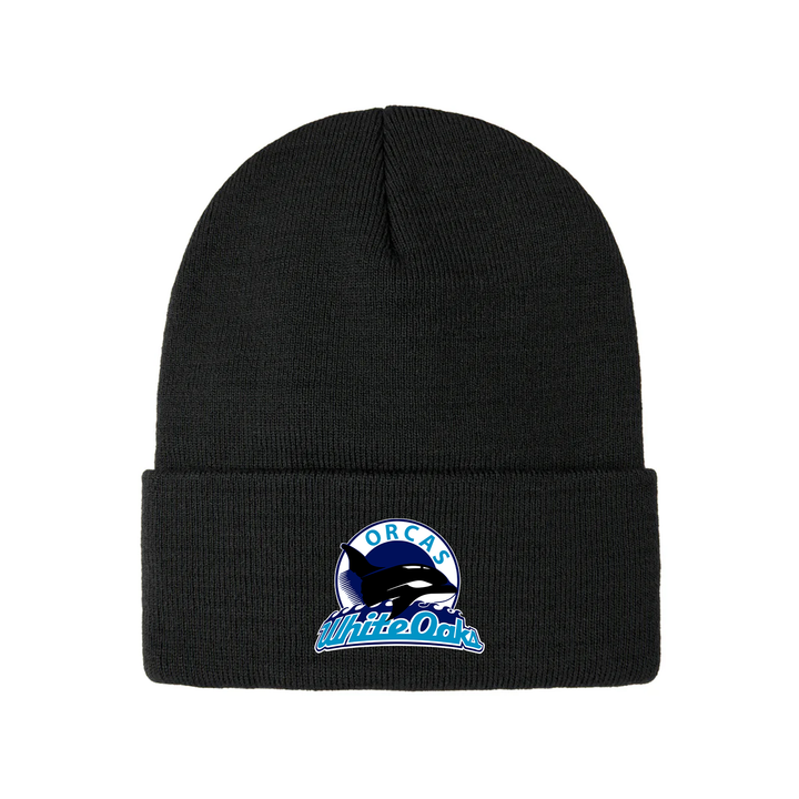 WHITE OAKS EMBROIDERED TOQUE