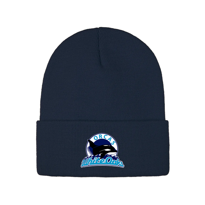 WHITE OAKS EMBROIDERED TOQUE