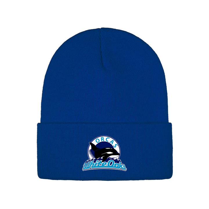 WHITE OAKS EMBROIDERED TOQUE