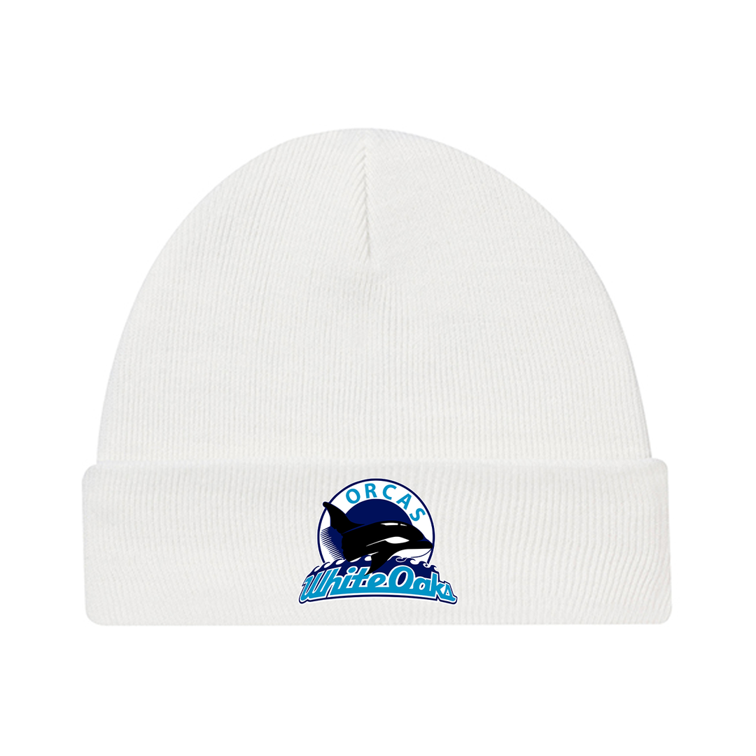 WHITE OAKS EMBROIDERED TOQUE