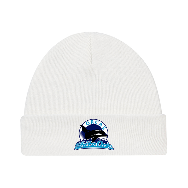 WHITE OAKS EMBROIDERED TOQUE