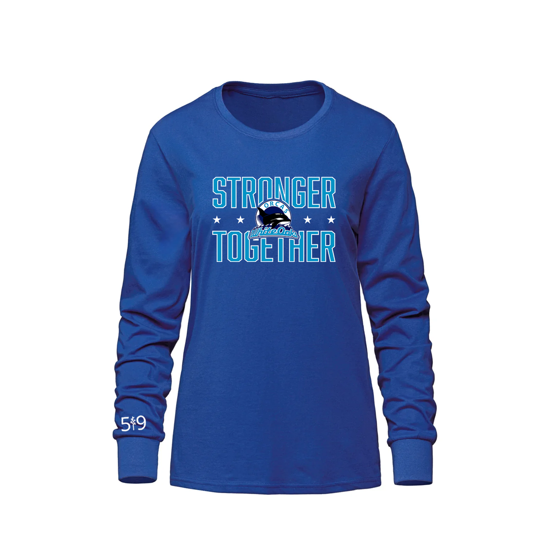 WHITE OAKS STRONGER TOGETHER LONG SLEEVE (WOMENS)