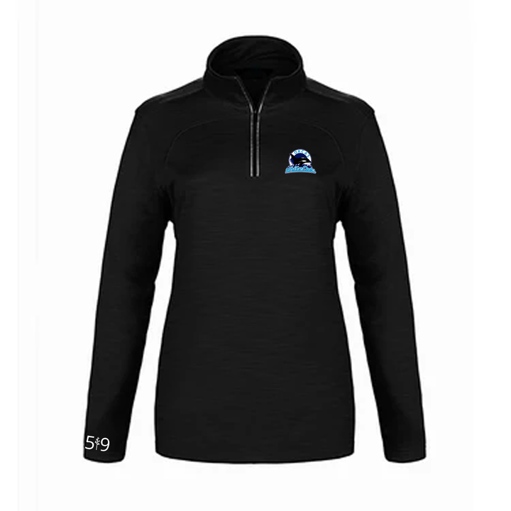 WHITE OAKS EMBROIDERED PREMIUM ATHLETIC 1/4 ZIP (WOMENS)