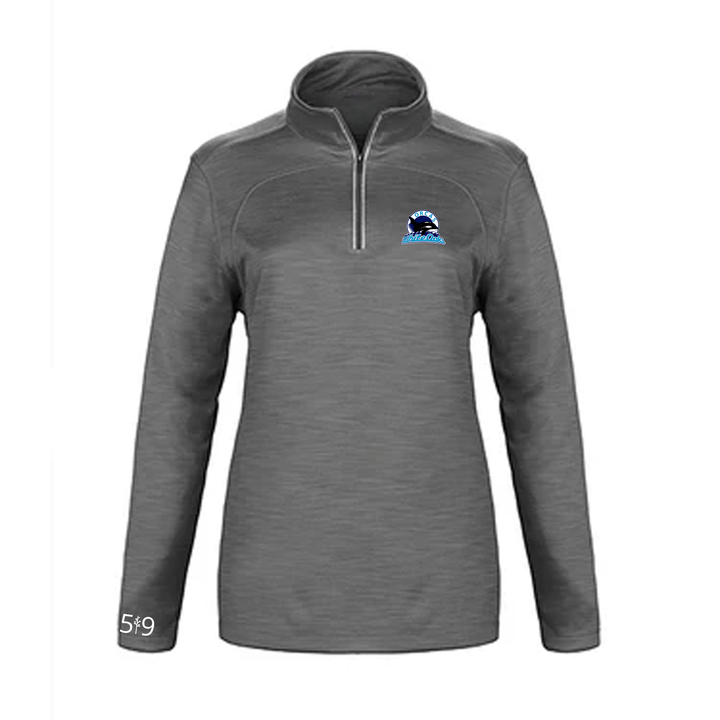 WHITE OAKS EMBROIDERED PREMIUM ATHLETIC 1/4 ZIP (WOMENS)