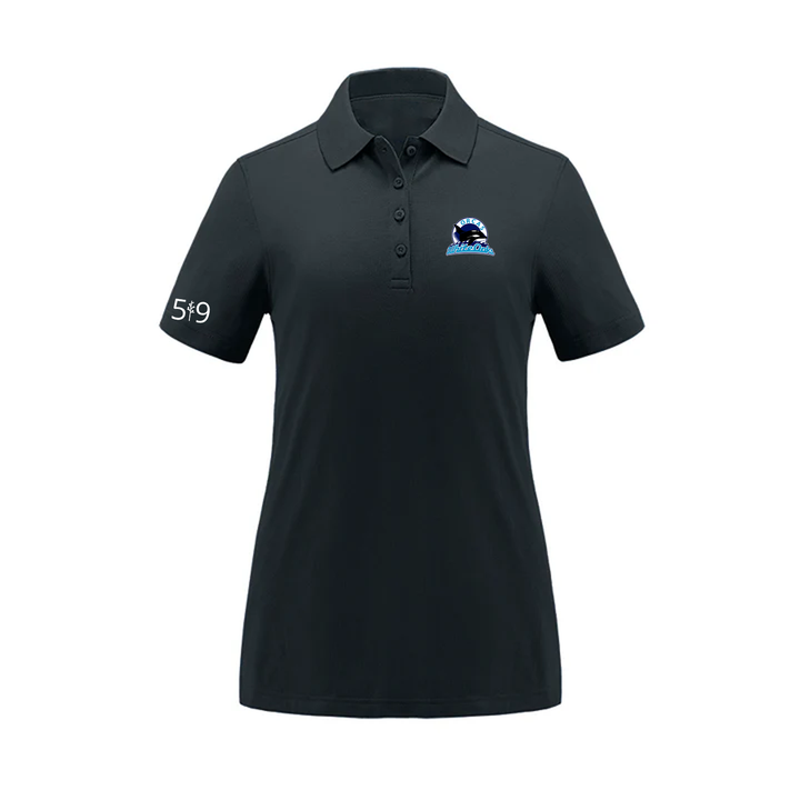 WHITE OAKS EMBROIDERED PIQUE POLO (WOMENS)